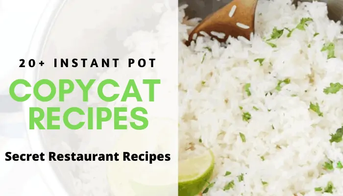 Instant Pot Copycat Recipes