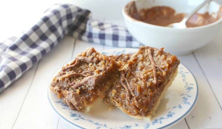Samoas Cookie Bars Recipe - LOW CARB