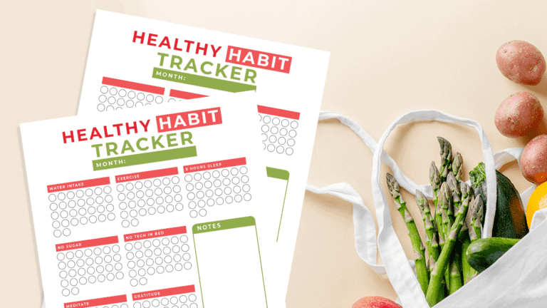 habit tracker printable