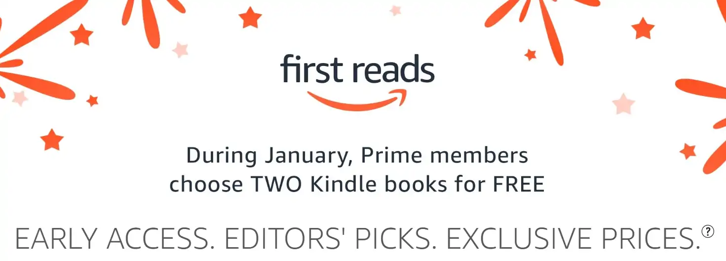 Get Two Kindle First Reads FREE 
