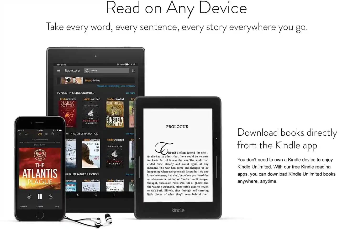 How to read a Kindle book on any device.