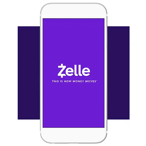 Zelle mobile payment app graphic