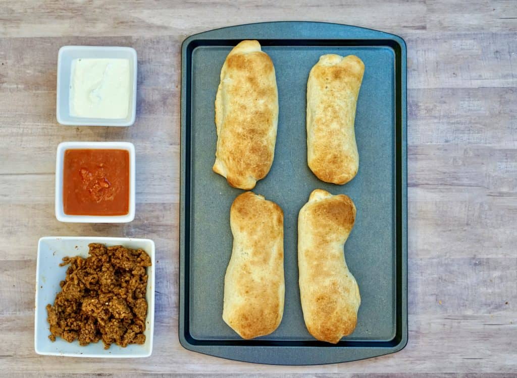 baked taco roll ups
