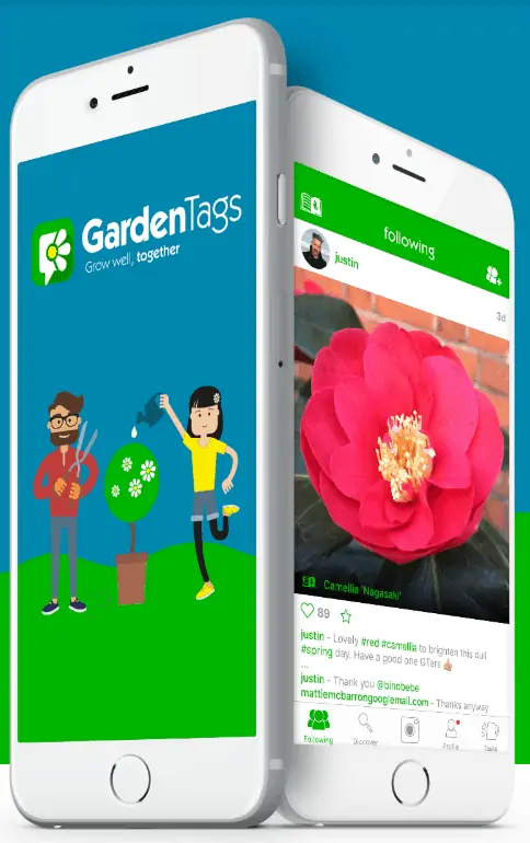 GardenTags is a Gardening Apps for gardeners.