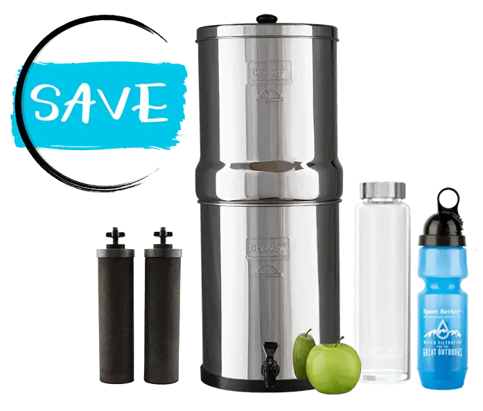 Berkey water filter deals.