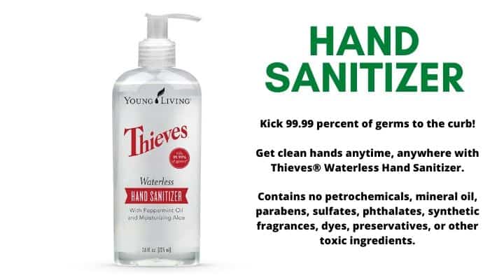 Thieves hand sanitizer