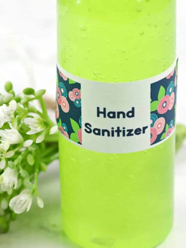 Kid Safe Moisturizing Hand Sanitizer Recipe Story Saving Dollars & Sense