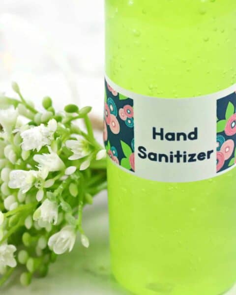 Kid Safe Moisturizing Hand Sanitizer Recipe