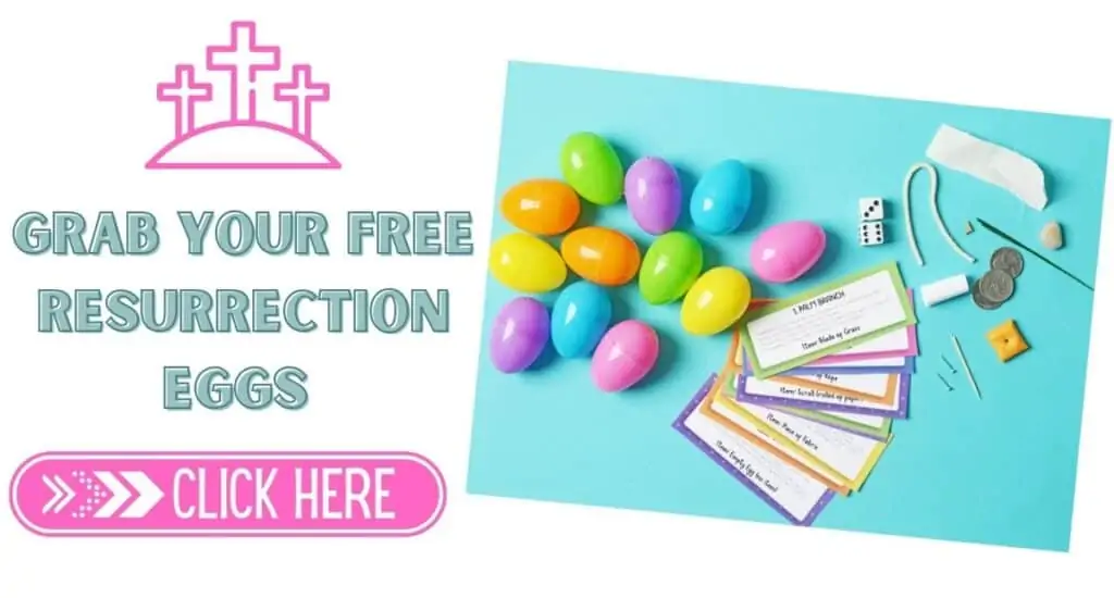 Grab your free resurrection eggs printable.