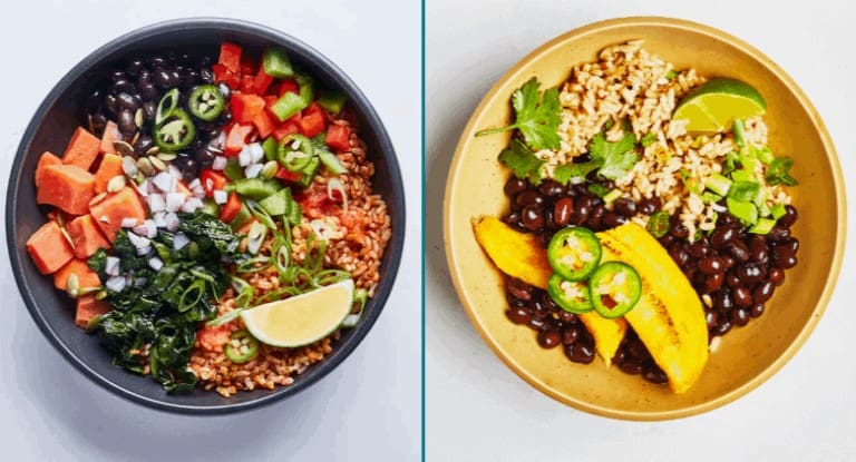 A variety of meals from Splendid Spoon.