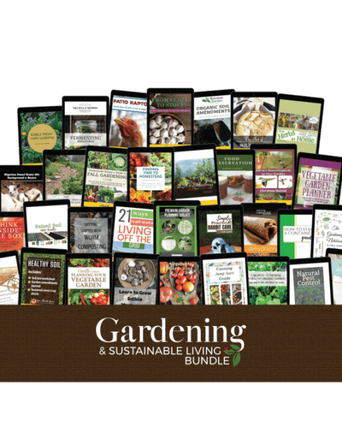 Grab this years Gardening and Sustainable Living Bundle at this low price.