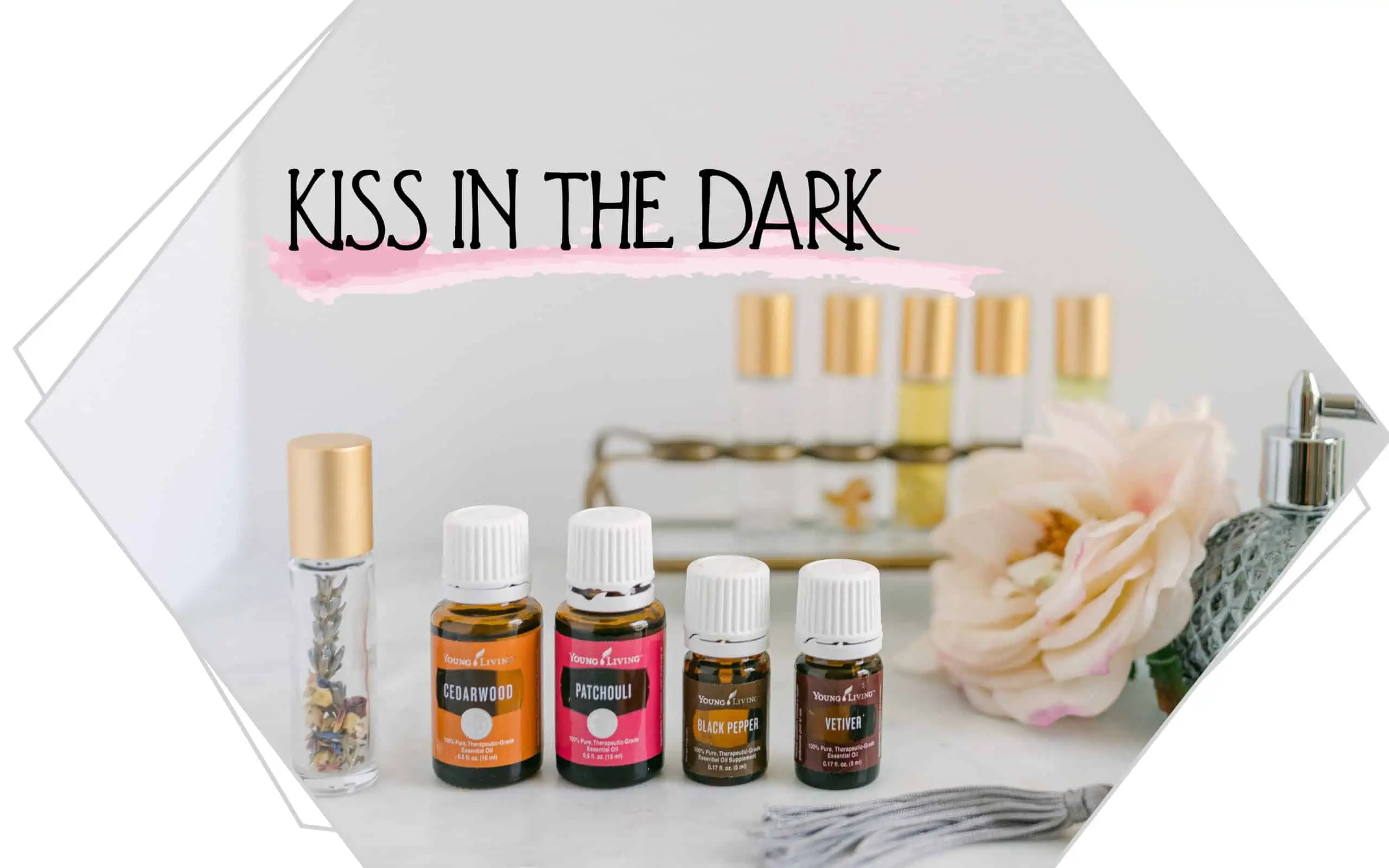 Kiss the Dark mixture with essential oils.