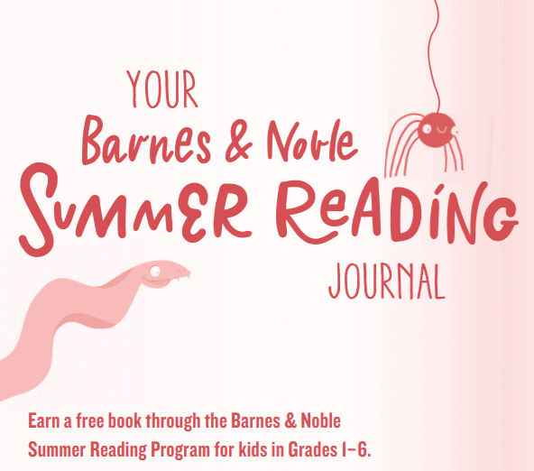Barnes and Noble Summer reading journal.