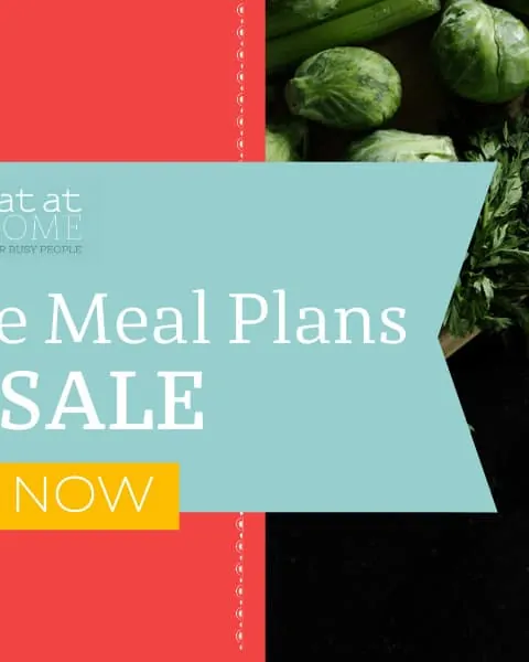 Eat at home meal plans July sale.