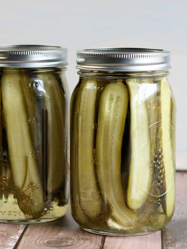 How To Make Dill Pickles At Home