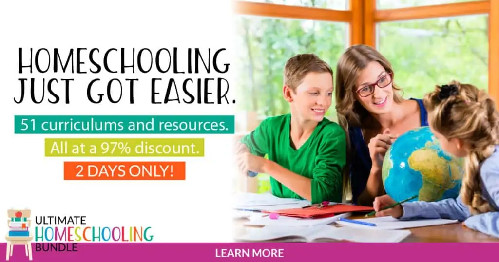 Homeschooling just got easier with the ultimate homeschooling bundle.