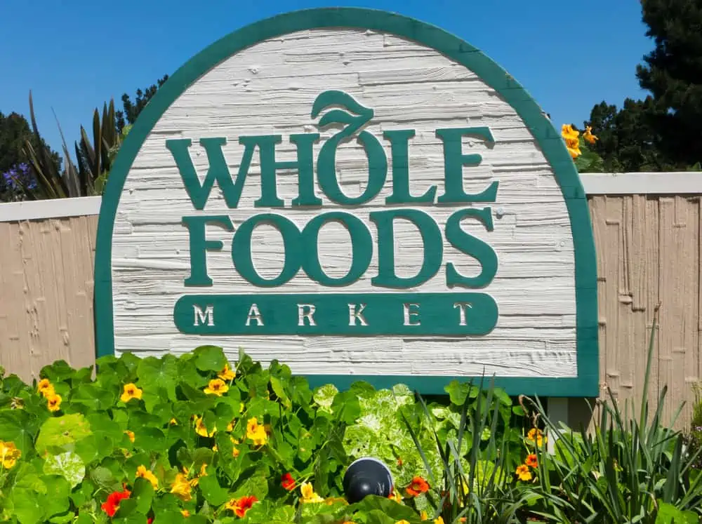 whole foods sign