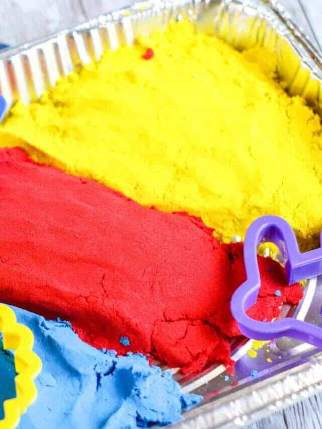 Homemade Kinetic Sand Recipe Story