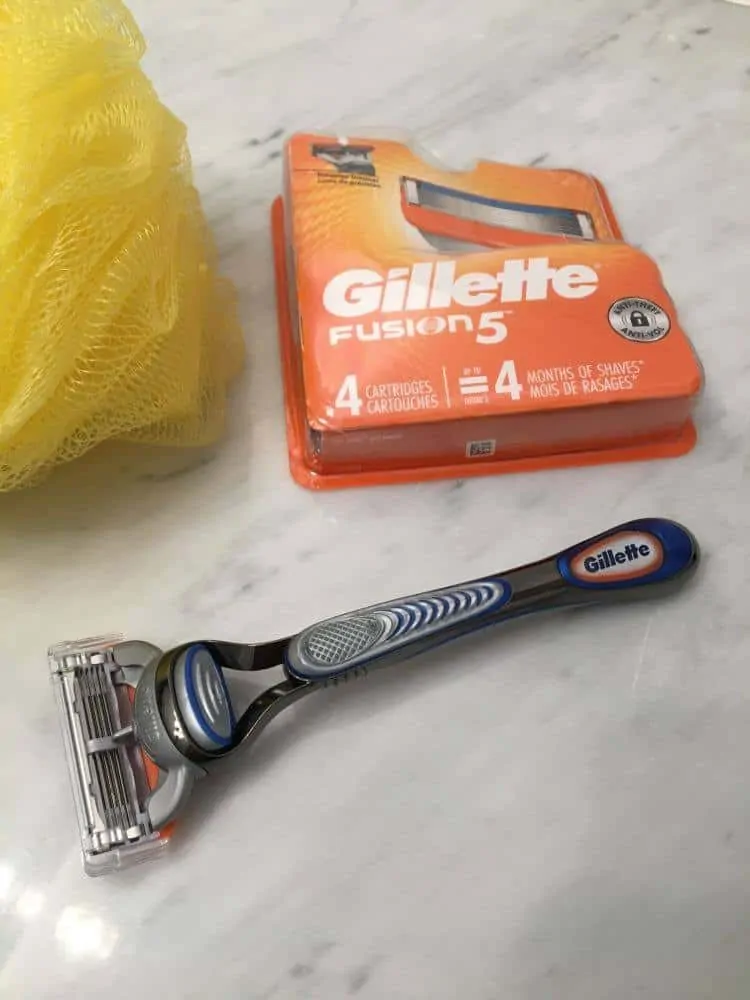 Gillette Fusion 5 cartridges and razors.