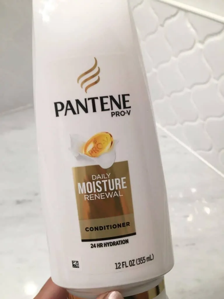 Pantene pro-v conditioner with 24 hour hydration.