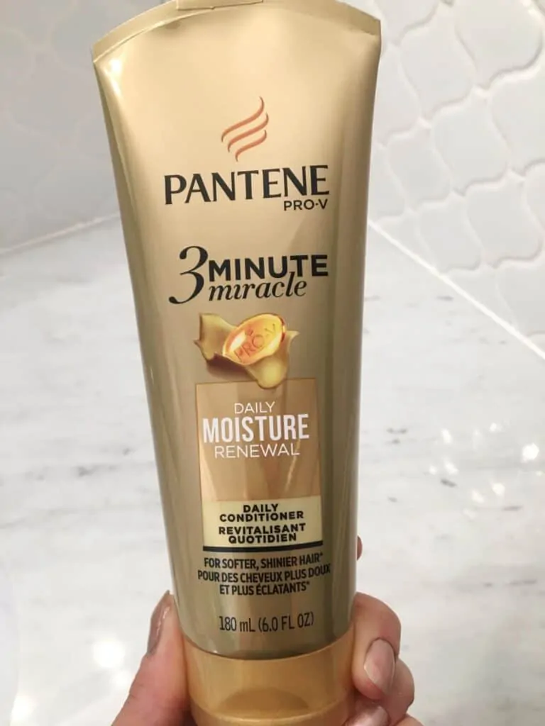 Pantene pro-v 3 minute miracle daily moisture renewal. 