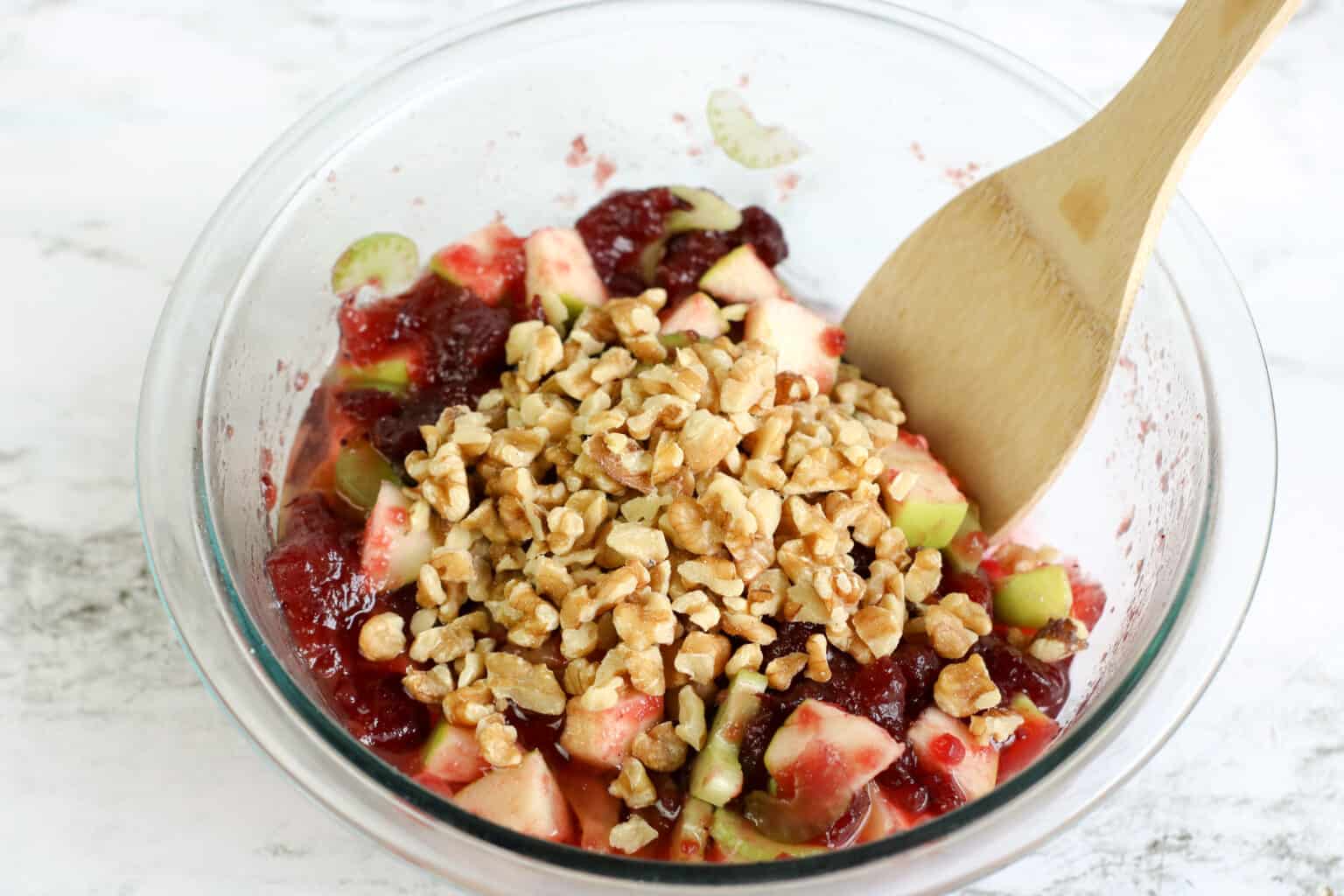 Apple Cranberry Walnut Salad Recipe - Saving Dollars & Sense