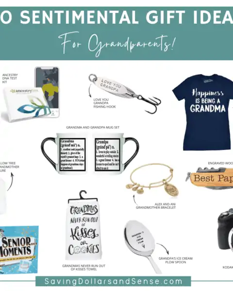 The best gift ideas for grandparents.