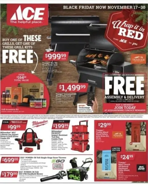 Ace Hardware Black Friday sales and deals.