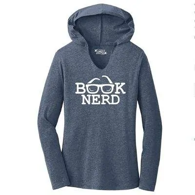 Ladies Book Nerd Funny Tee