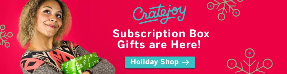 Crate Black Friday subscription box gifts are here in the holiday shop!