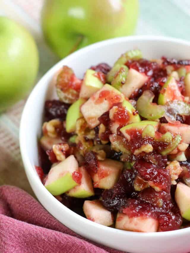 Apple Cranberry Walnut Salad Recipe Story