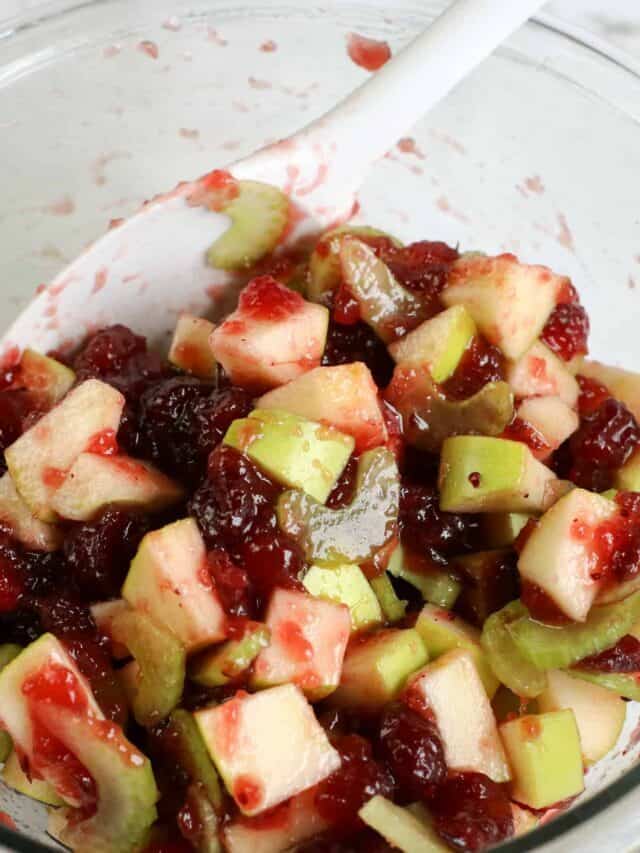 Apple Cranberry Walnut Salad Recipe Story