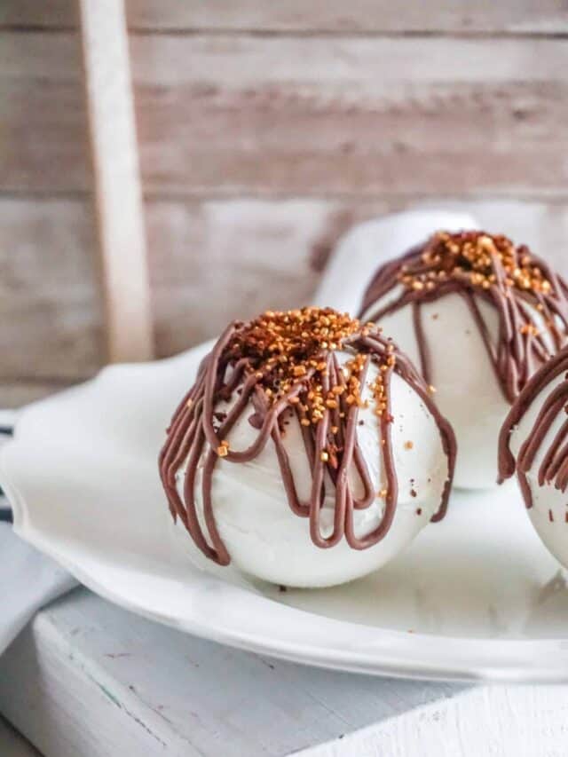 White Chocolate Mocha Hot Chocolate Balls Story