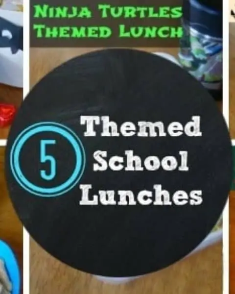 Themed school lunches.