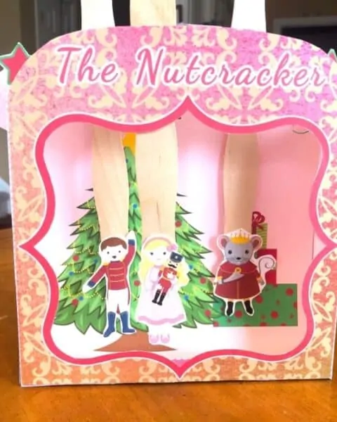 The Nutcracker ballet printable activity set.