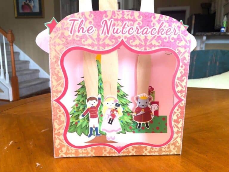 The Nutcracker ballet printable activity set.