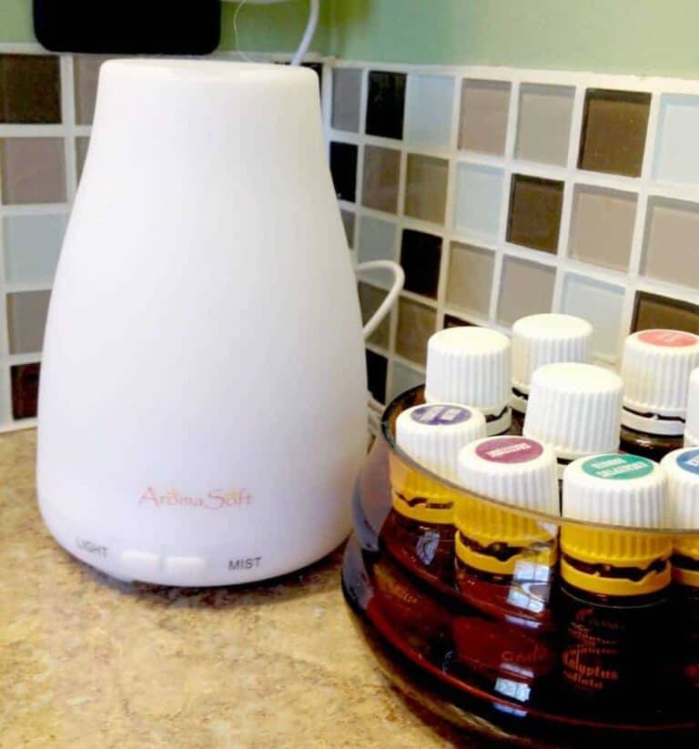 Diffusers with Young Living essential oils.