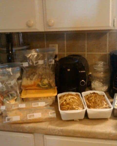 A variety of foods and meals to make for dinners.