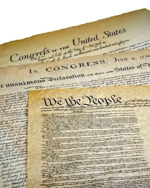 Constitution and Declaration of Independence printables.