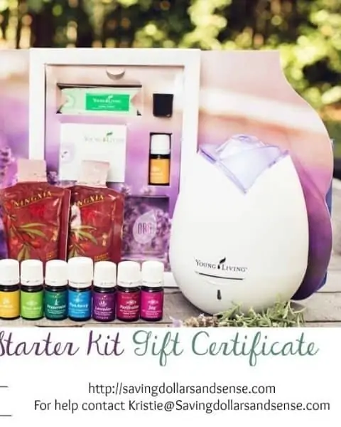 Premium starter kit gift guides with Young Living essential oils.