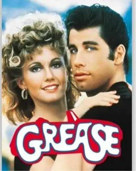 Movie cover of the movie Grease.