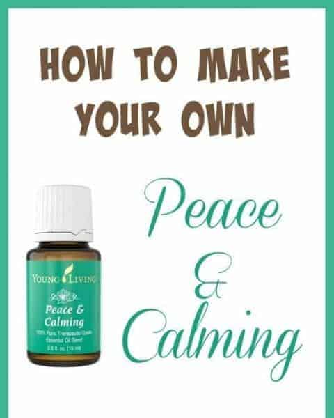 Young Living essential oil peace and calming.