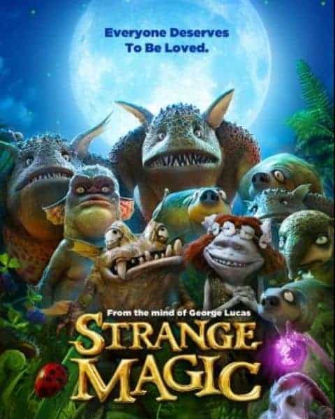Strange Magic activity sheets.