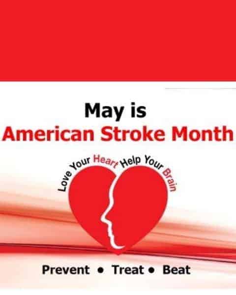 Informercial with May being American Stroke Month and encouragement to love your heart.