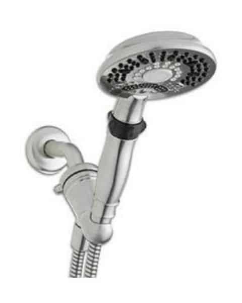 A showerhead from Waterpik Easy Select Showerhead.