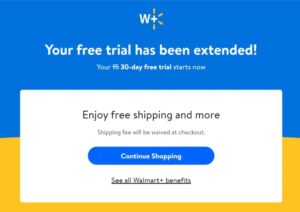 Walmart Plus Membership FREE 30 Day Trial - Saving Dollars & Sense