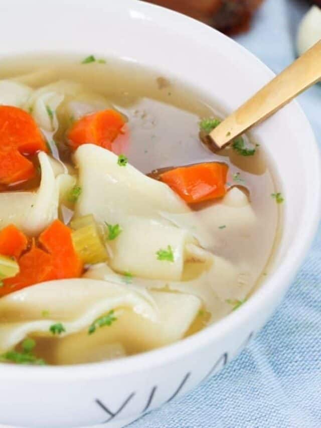 Chicken Noodle Soup Instant Pot Recipe Story