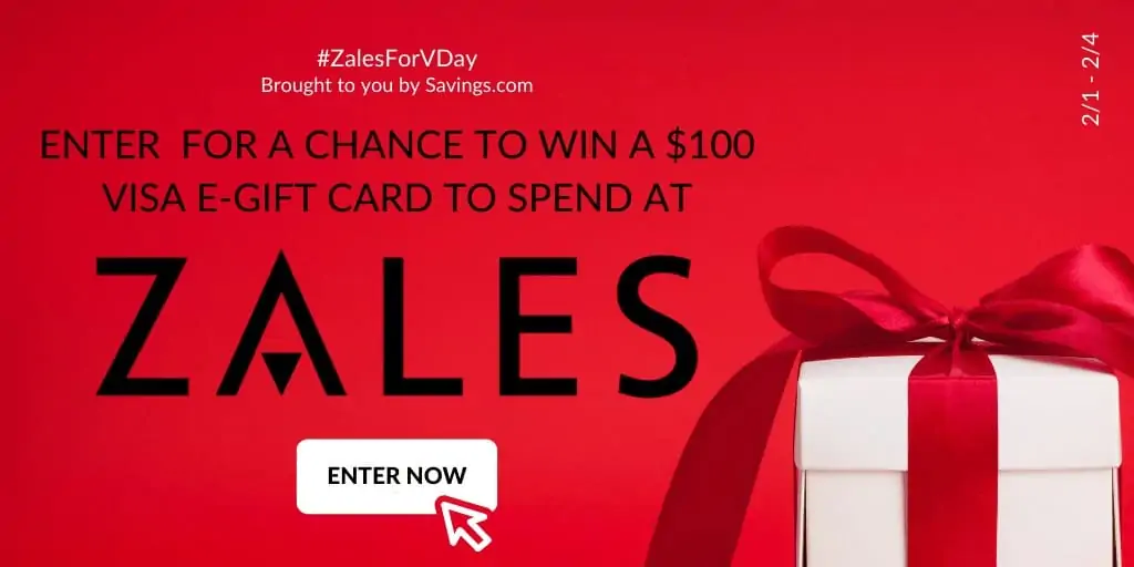 Enter for a chance to win a gift card from Zales.