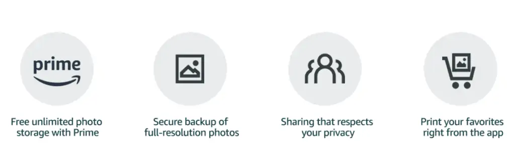 Amazon photo storage.