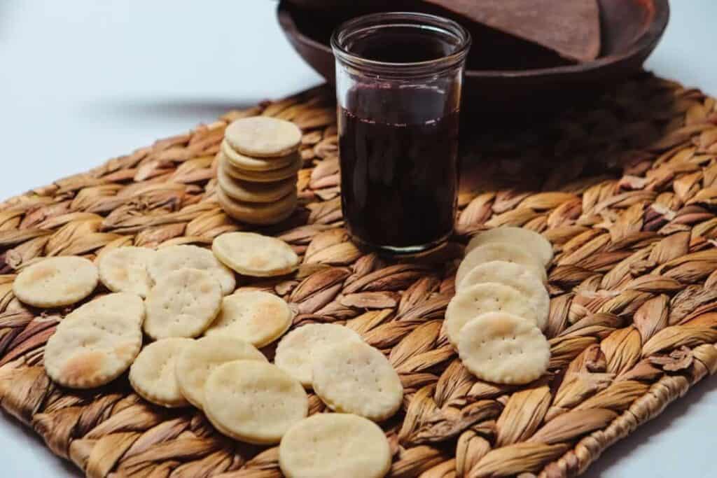 Homemade communion wafers recipe.